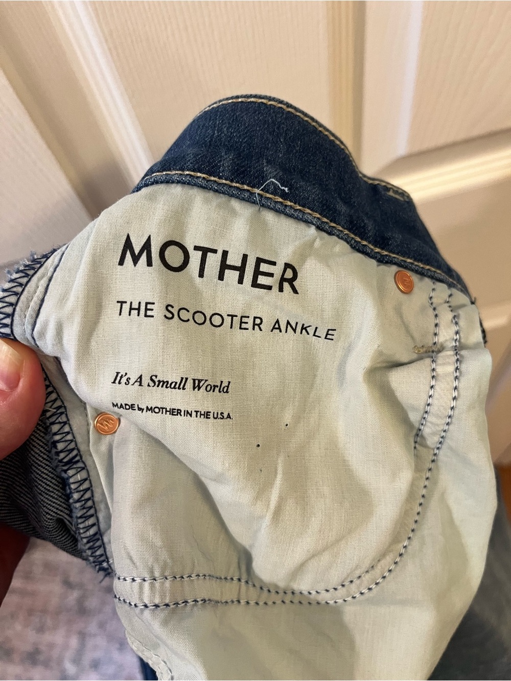 Mother Superior Denim The Scooter Ankle Jean **ALTERED** - Picture 7 of 12